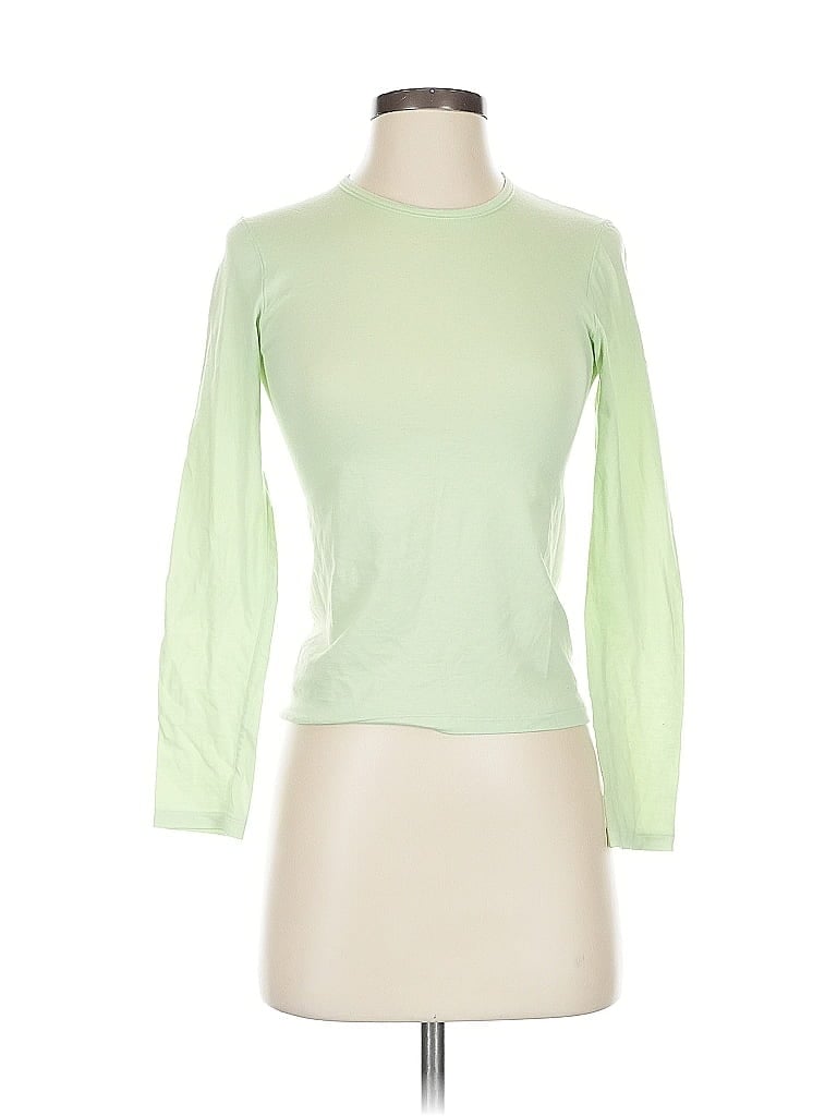 Gap Body Green Long Sleeve T-Shirt Size S - photo 1