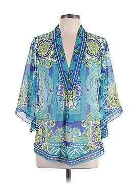 Hale Bob 3/4 Sleeve Blouse