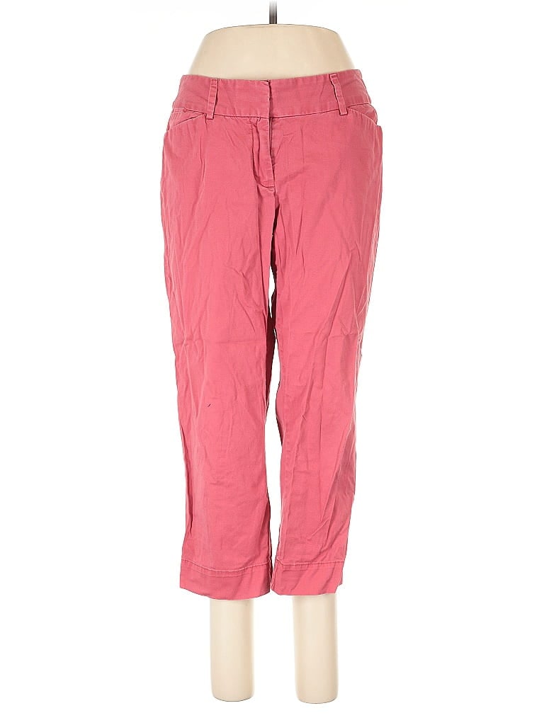 Pre-owned Ann Taylor Loft Casual Pants In Pink