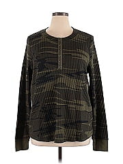 Belle By Kim Gravel Long Sleeve Henley