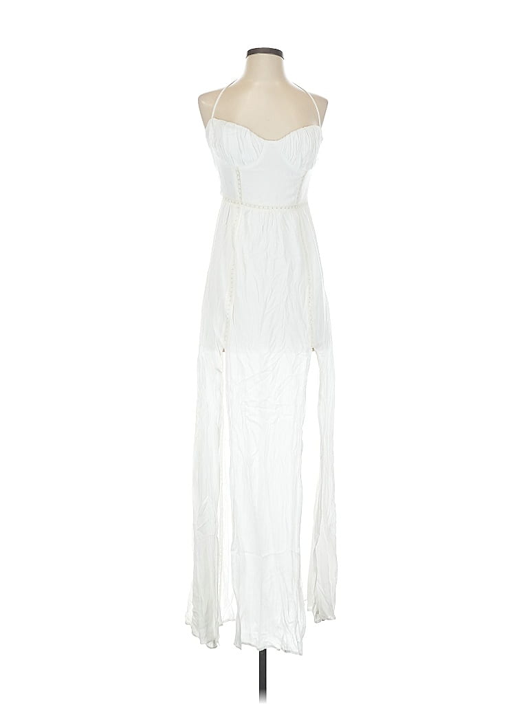 TOBI 100% Rayon White Cocktail Dress Size S - photo 1