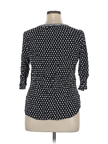 Croft & Barrow 3/4 Sleeve Blouse (view 2)