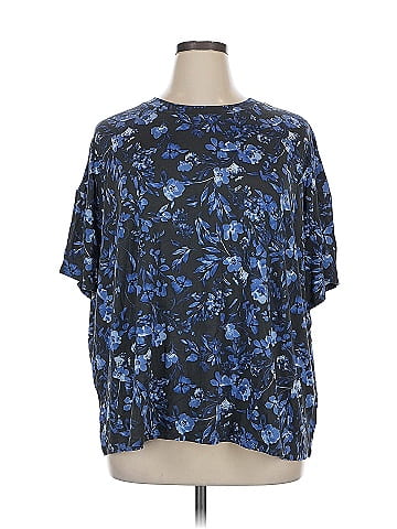 Nicole by Nicole Miller Short Sleeve Blouse (view 1)