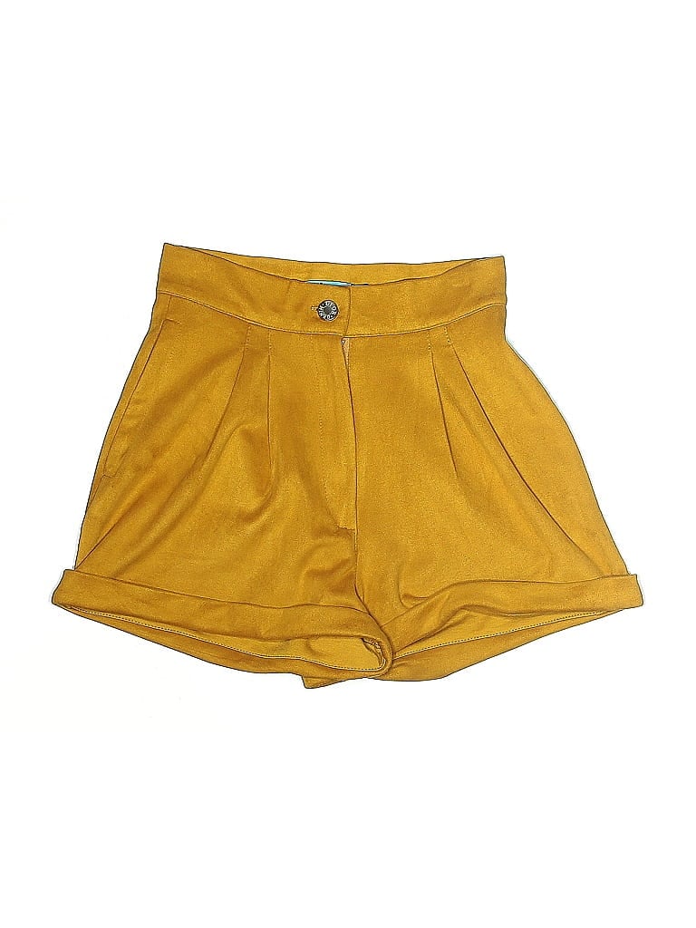 Pre-owned Assorted Brands Shorts In Yellow