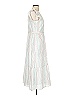 Ann Taylor LOFT Stripes White Casual Dress Size 2 - photo 3