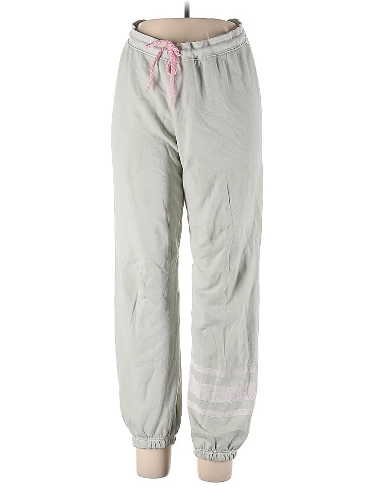 Sundry 100% Cotton Gray Ivory Track Pants Size L - photo 1