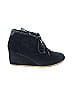 Mad Love Blue Black Ankle Boots Size 10 - photo 1