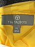 T by Talbots 100% Polyester Color Block Yellow Raincoat Size XL - photo 3