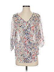 Yumi Kim 3/4 Sleeve Silk Top