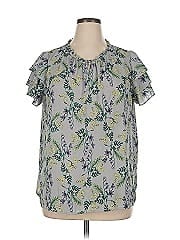 Liz Claiborne Career Short Sleeve Blouse