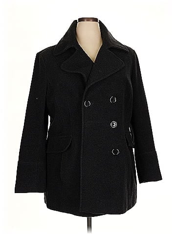 London Fog Wool Coat (view 1)