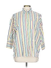 Pomander Place 3/4 Sleeve Button Down Shirt