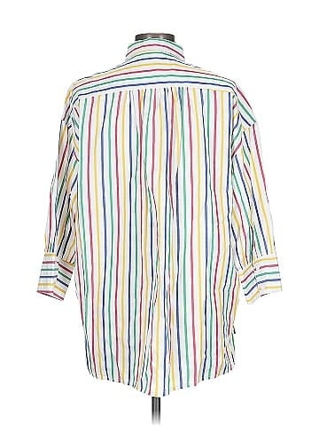 Pomander Place 3/4 Sleeve Button-Down Shirt (view 2)