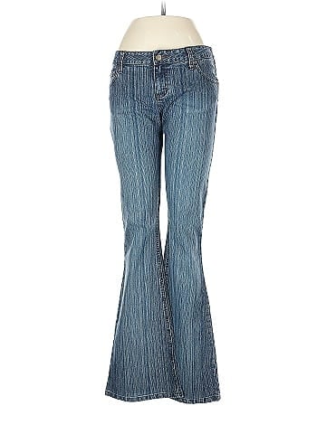 Mudd Mudd Flared Blue Denim Jeans (view 1)