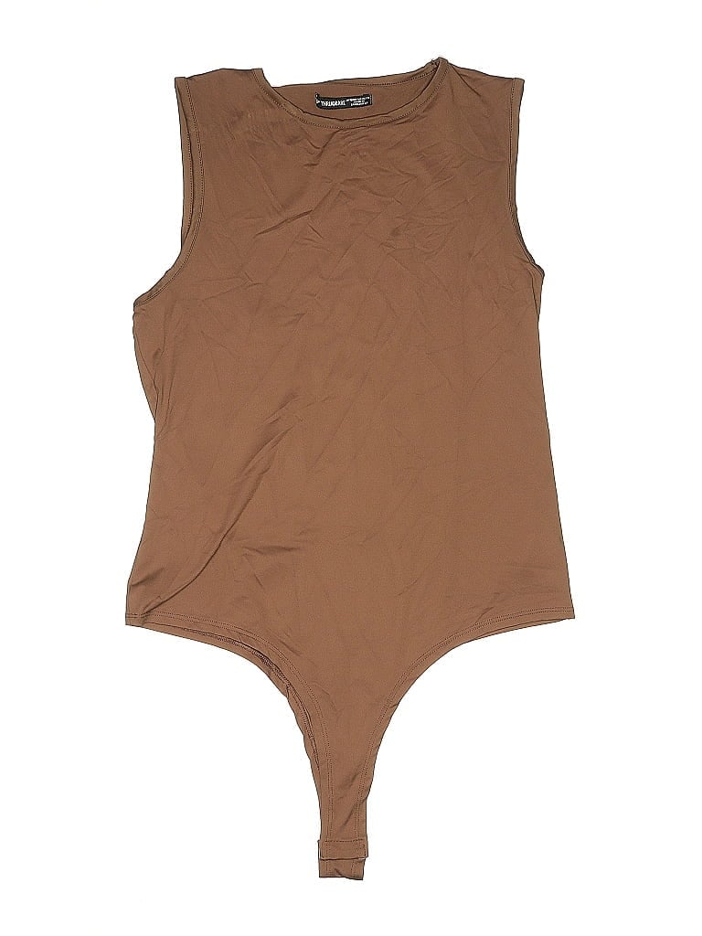 Pre-owned Threadbare Bodysuit In Brown