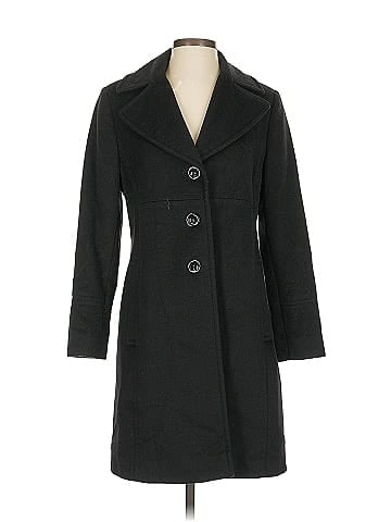 Larry Levine Wool Coat (view 1)