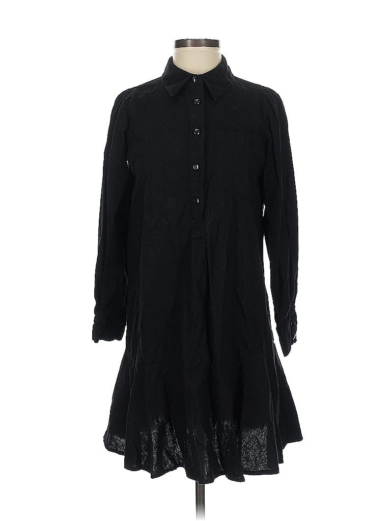Pre-owned Cynthia Rowley Tjx Casual Dress In Black