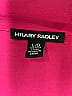 Hilary Radley 100% Polyester Pink Short Sleeve Blouse Size L - photo 7