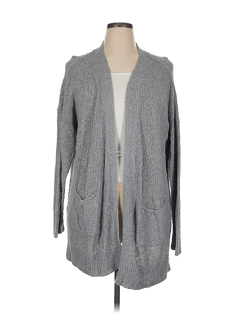 Pre-owned Sonoma Goods For Life Cardigan Sweater In Gray