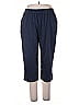Woman Within Solid Blue Casual Pants Size 18 - photo 1
