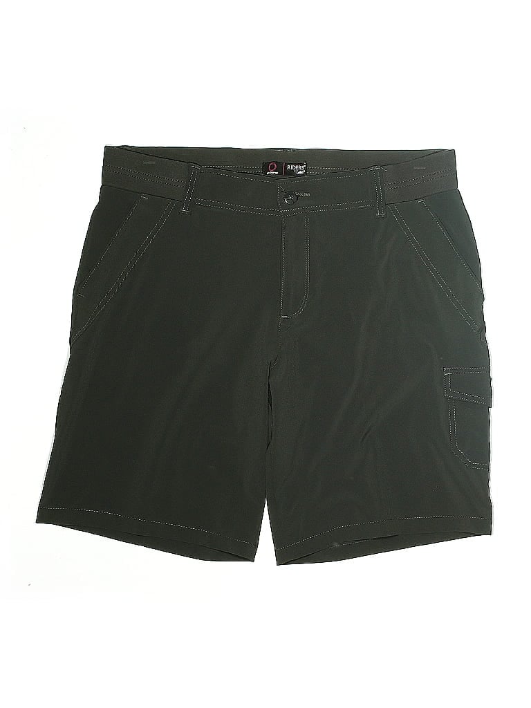 Riders by Lee Solid Green Cargo Shorts Size 16 - photo 1