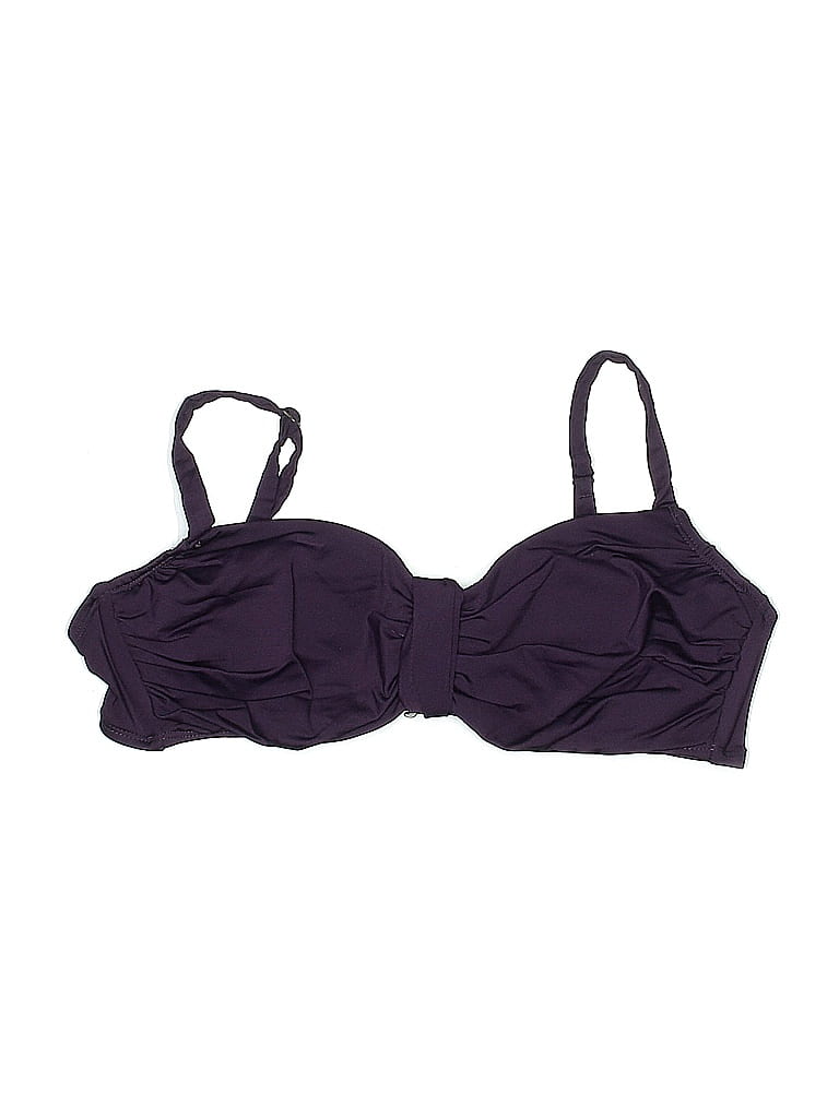 Bisou Bisou Purple Swimsuit Top Size L - photo 1
