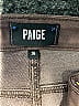 Paige Burgundy Brown Jeans Size 26 waist - photo 4