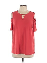 Susan Graver Short Sleeve Top