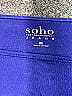 Soho Blue Short Sleeve Top Size M - photo 6