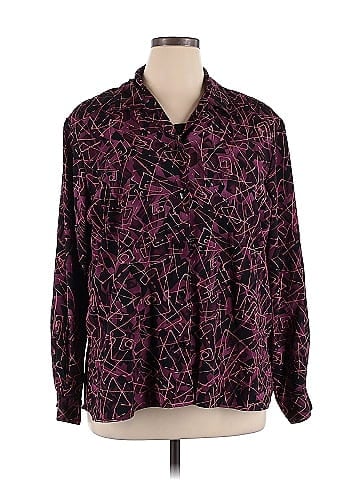 Notations Long Sleeve Blouse (view 1)