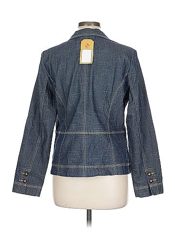Marie Claire Classic Blue Denim Jacket Design (view 2)