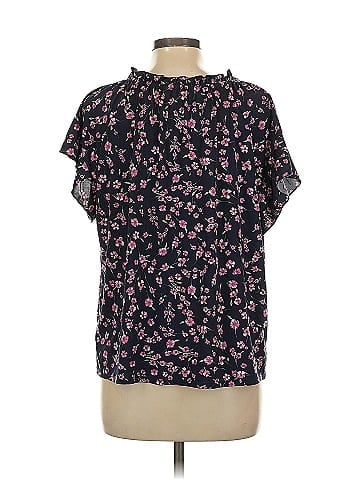 Perseption Concept Short Sleeve Blouse (view 2)