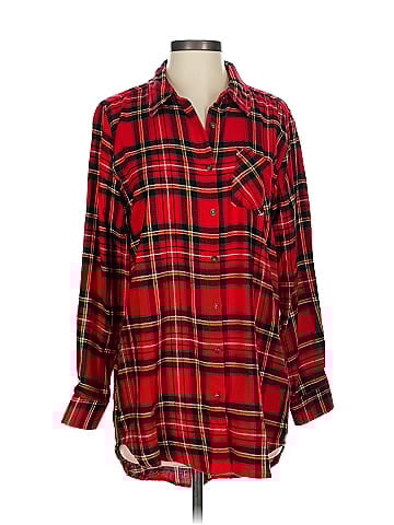 Hippie Rose Long Sleeve Button-Down Shirt (view 1)