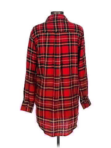 Hippie Rose Long Sleeve Button-Down Shirt (view 2)
