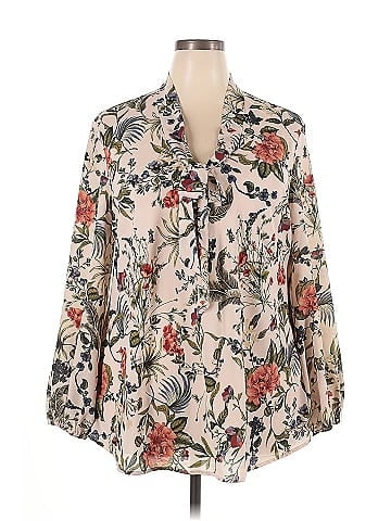 Anne Klein 3/4 Sleeve Blouse (view 1)