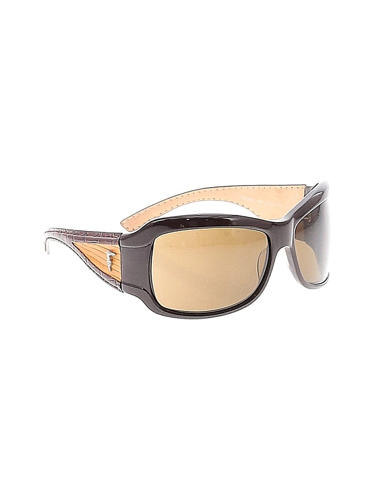 Trussardi Brown Acetate Sunglasses