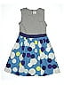 Mini Boden 100% Cotton Polka Dots Gray Dress Size 11 - photo 1
