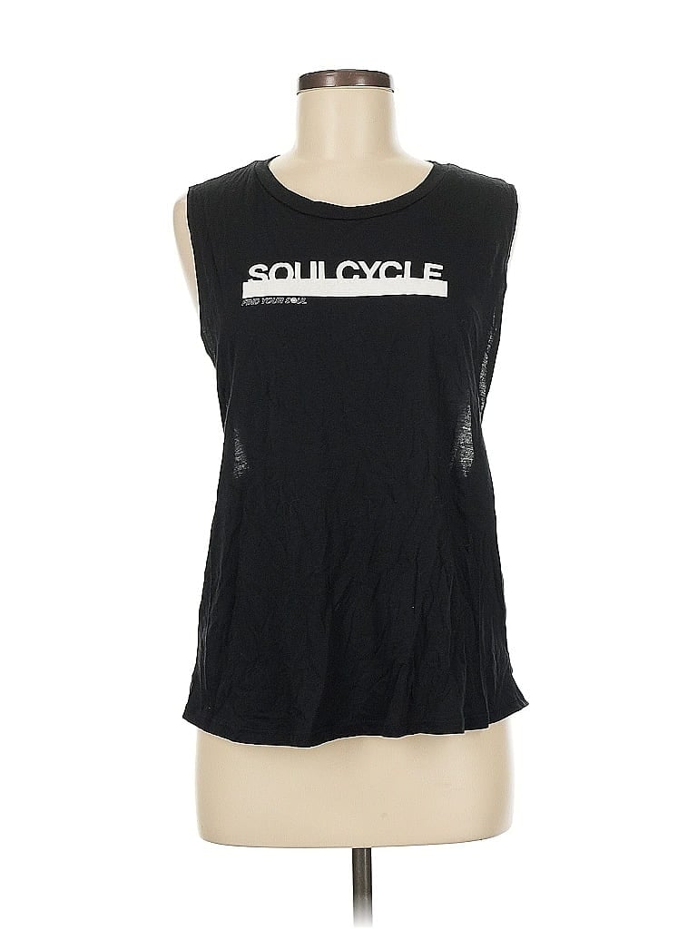 Pre-owned Soulcycle Sleeveless T-shirt In Black