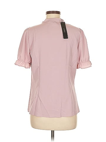 Allegra K Short Sleeve Blouse (view 2)