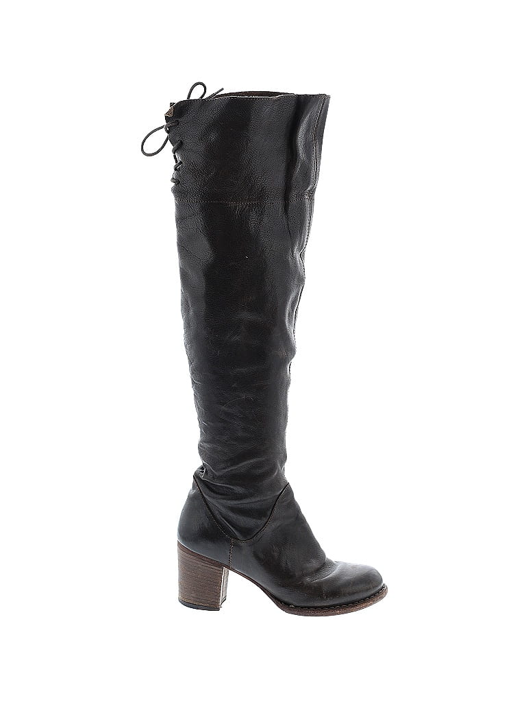 Fiorentini + Baker Black Brown Boots Size EU 36 - photo 1