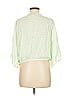 Young Fabulous & Broke Green 3/4 Sleeve Blouse Size M - photo 2