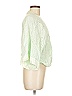 Young Fabulous & Broke Green 3/4 Sleeve Blouse Size M - photo 4