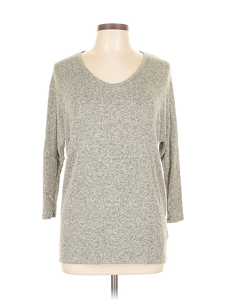 Pre-owned Coin 1804 3/4 Sleeve T-shirt In Gray