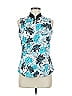 Tail Teal Sleeveless Blouse Size M - photo 1