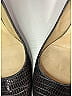 Jimmy Choo Black Gray Embossed Lizard Heels Size EU 39 - photo 8