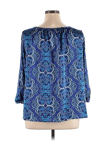 Jones New York Signature 3/4 Sleeve Blouse (view 2)