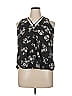 Grayson Threads 100% Polyester Black Sleeveless Blouse Size XL - photo 1