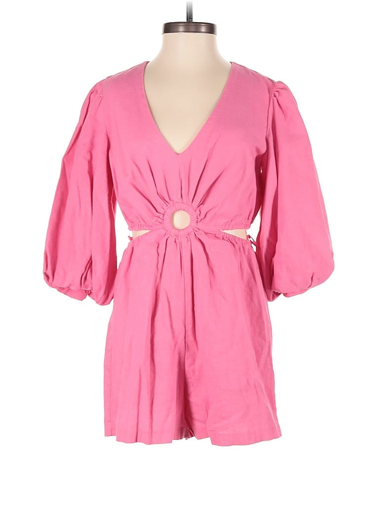 Pre-owned 1.state Romper In Pink