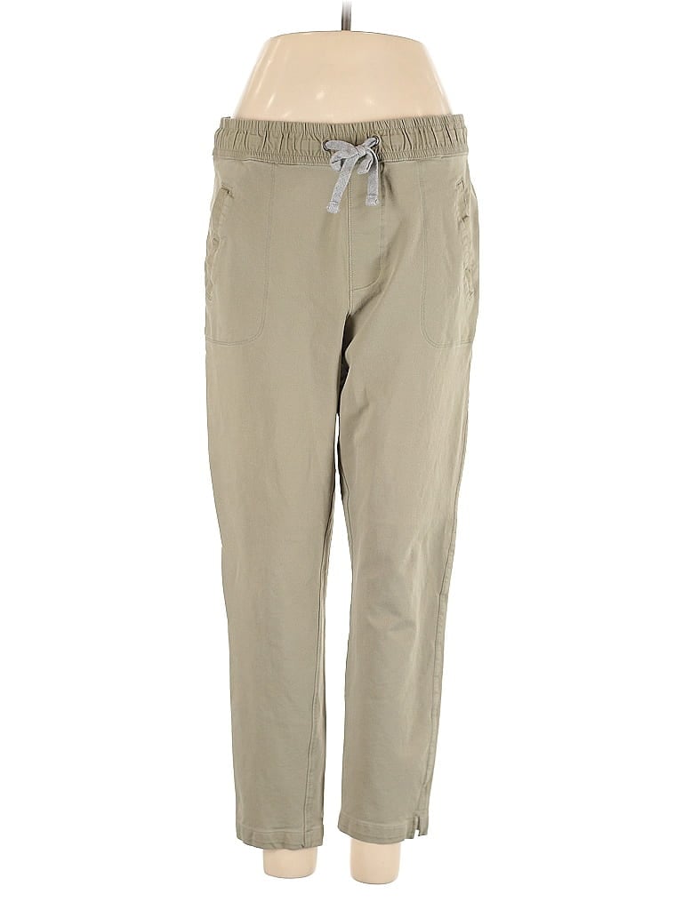 Pre-owned Eddie Bauer Casual Pants In Green