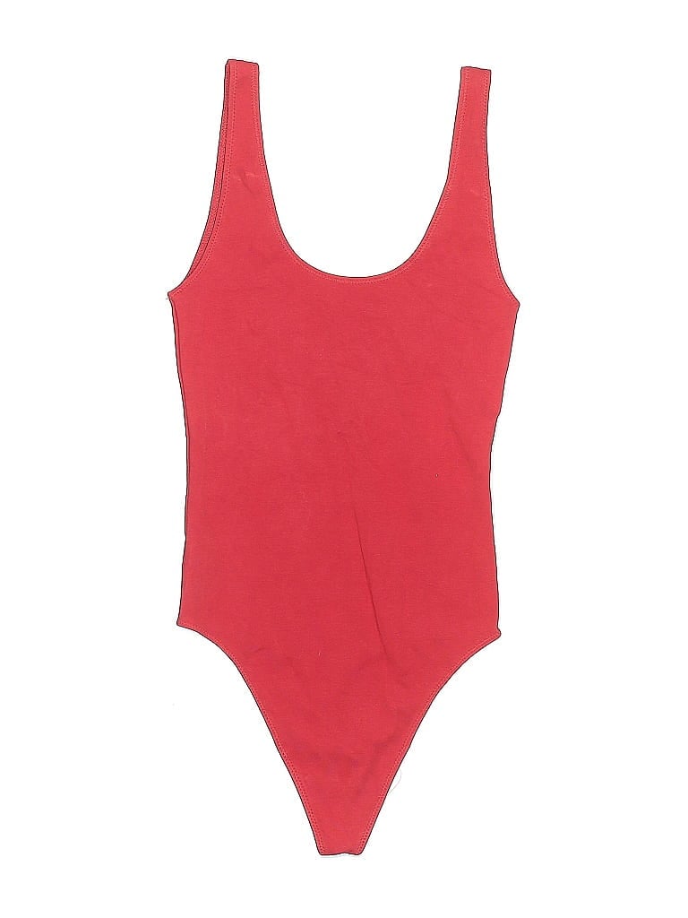 Pre-owned Wilfred Free Bodysuit In Red